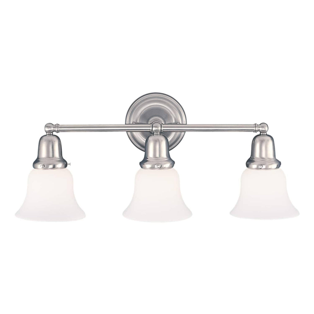 3 Light Bath Bracket, Satin Nickel X393522