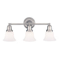 3 Light Bath Bracket, Satin Nickel X393522