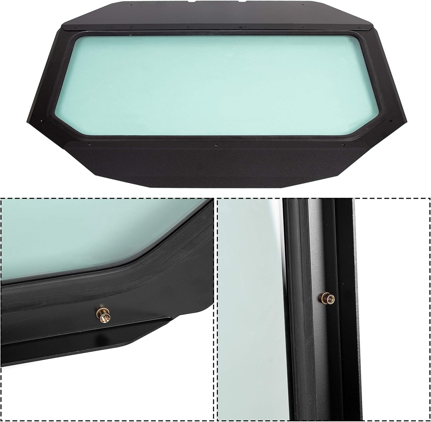Full Glass Windshield with Sun Visor G749