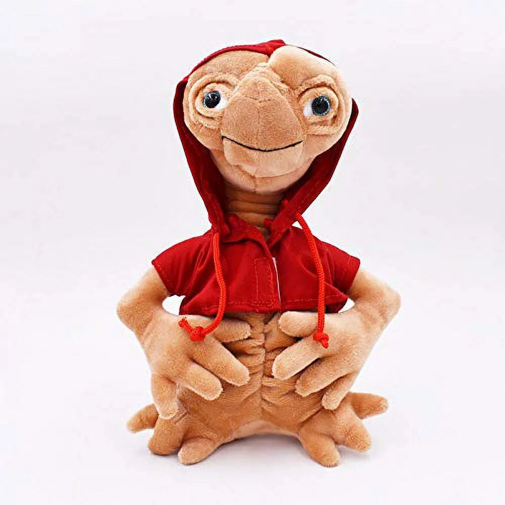 10" Cotton Stuffed ET Alien Plush Doll Toy L396702