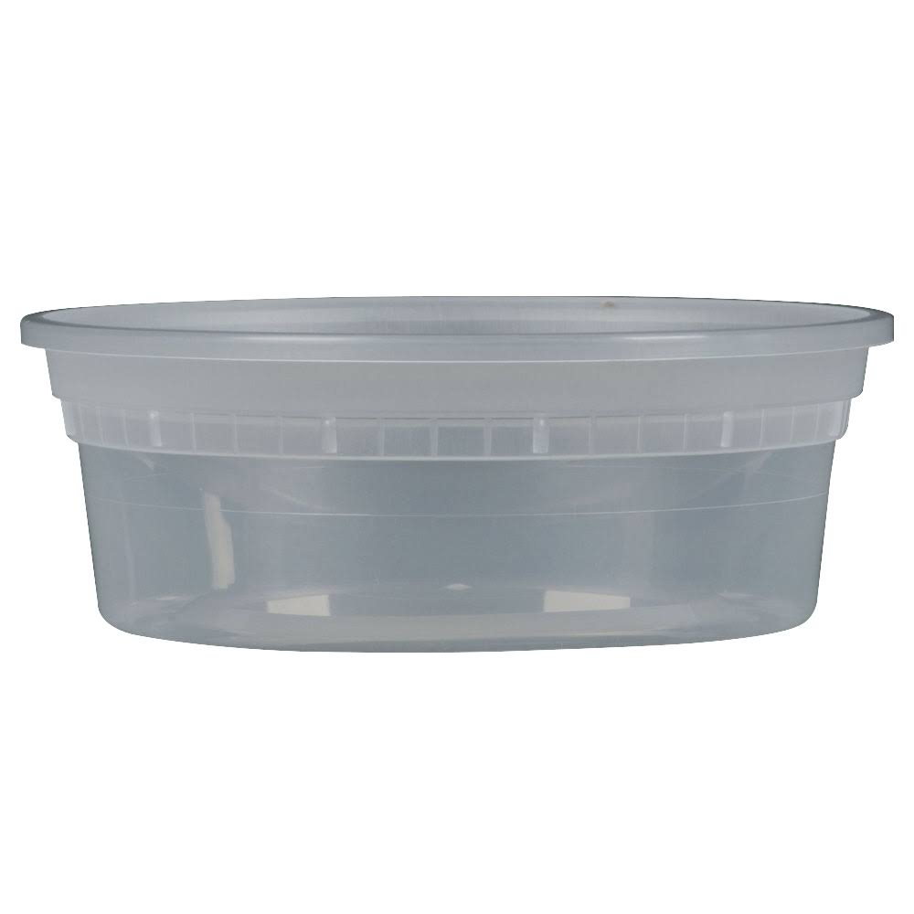 Translucent 8 oz Microwavable Container T4398