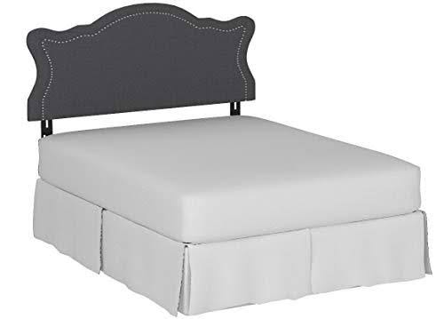 Queen Size Dark Grey Fabric Headboard G266