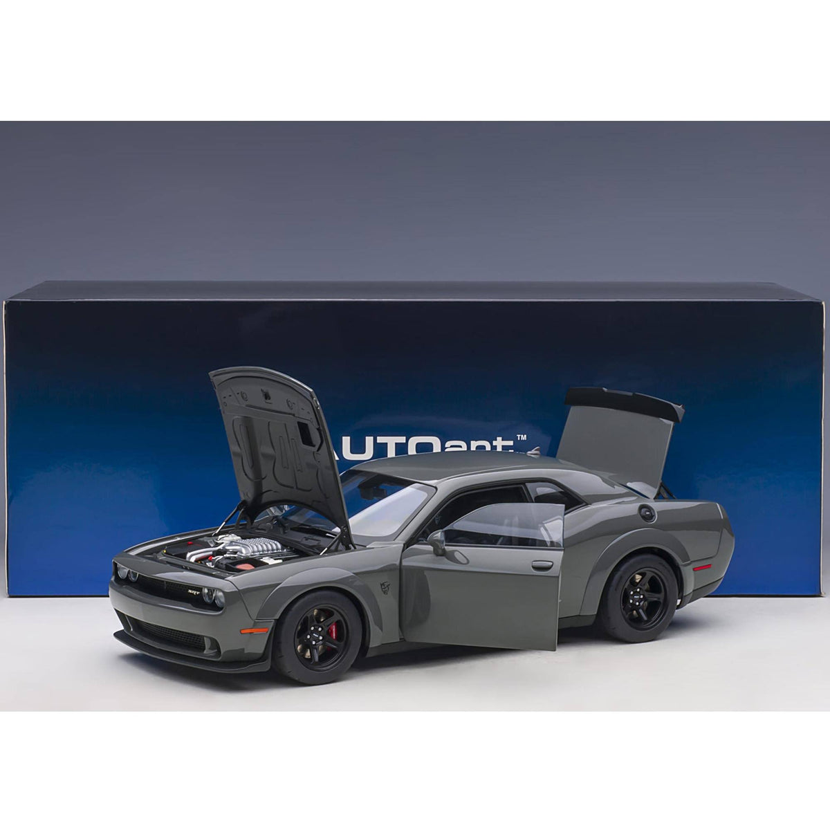 1/18 Gray Model Car F424265
