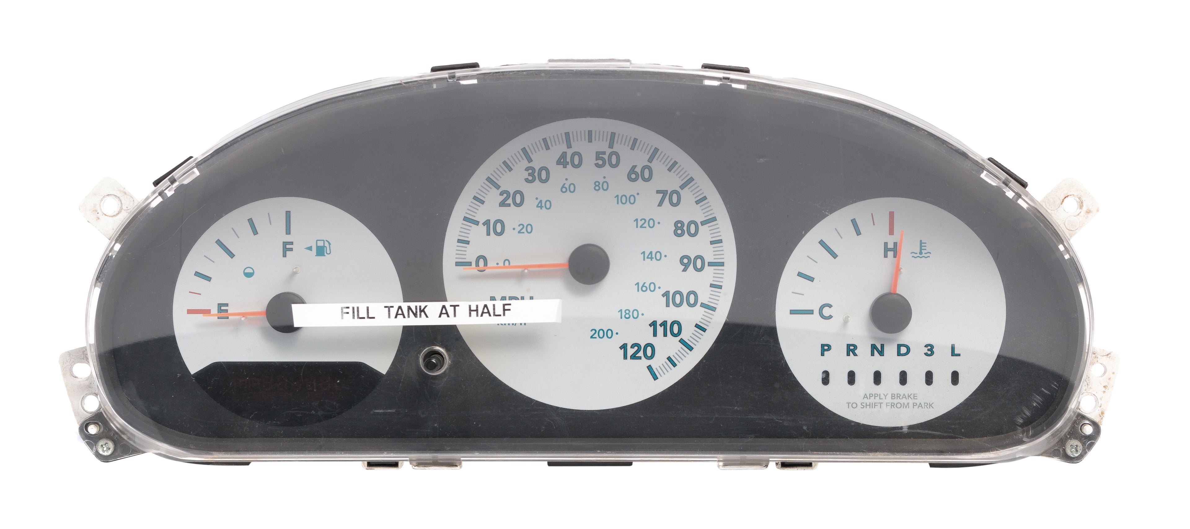 Speedometer Instrument Gauge Cluster C6473