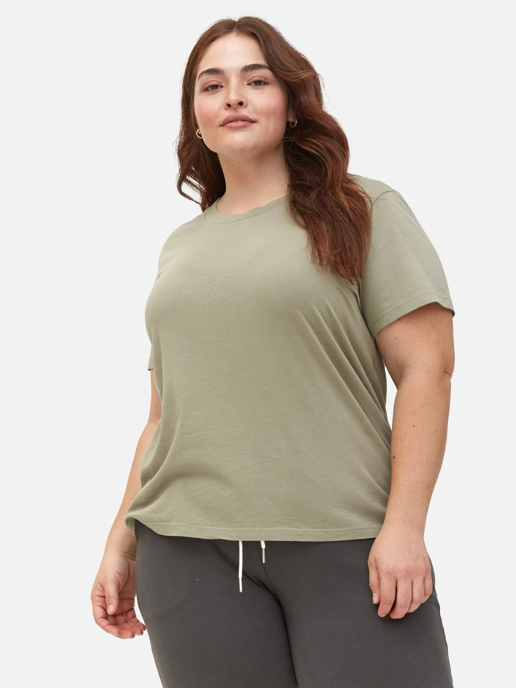 Organic Cotton Classic Tee Sage / Xs D361