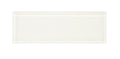 3x22 x 9x22 Glass Mosaic Subway Tile, Super White, 5 Square Feet per Carton V858340