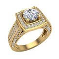 14K Gold 2.20 carat Diamond Engagement Ring T810401
