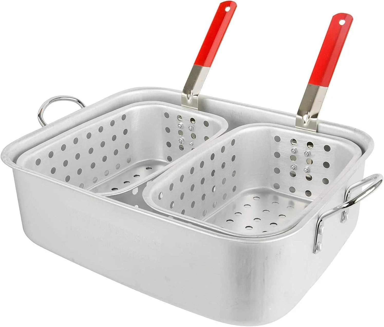 18 QT Dual 2 Basket Propane Deep Fryer A1084