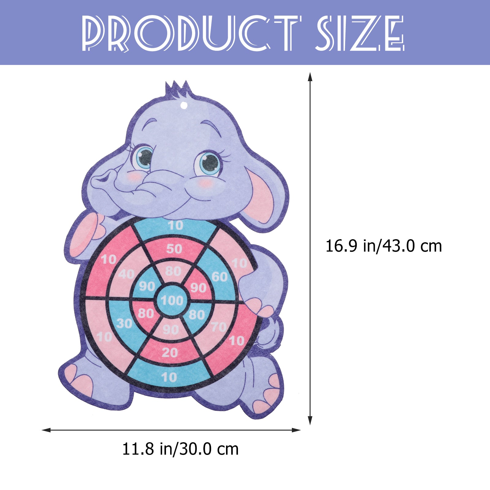 Cartoon Dart Board Game Set with Sticky Balls E235506