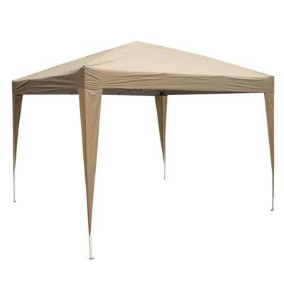 10 ft. W x 10 ft. D Iron Pop-Up Canopy M7640
