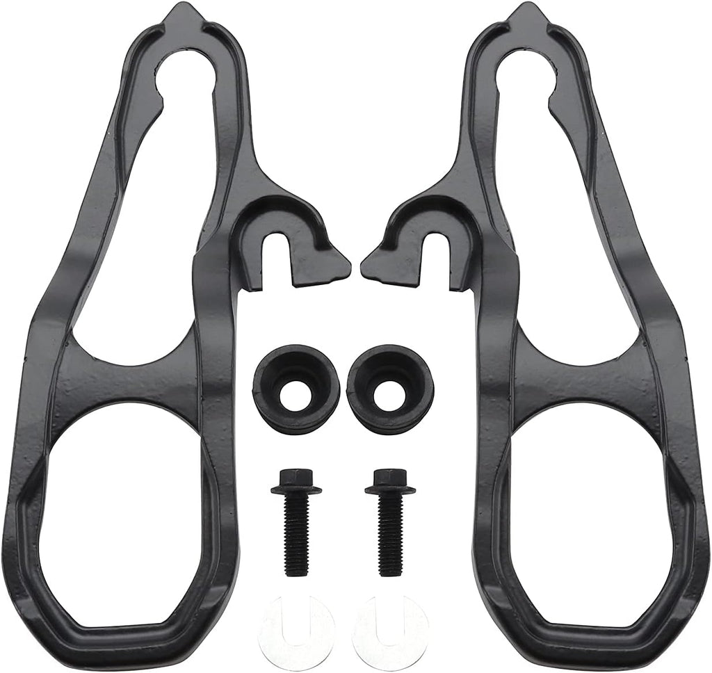 Black Steel Front Tow Hooks for Dodge Ram 1500 2019-2021 N2652