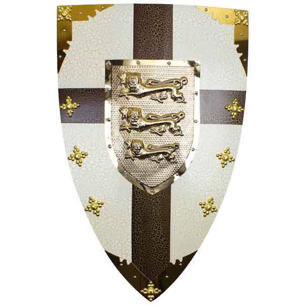 Metal Shield with 3 Lion Crest L81993