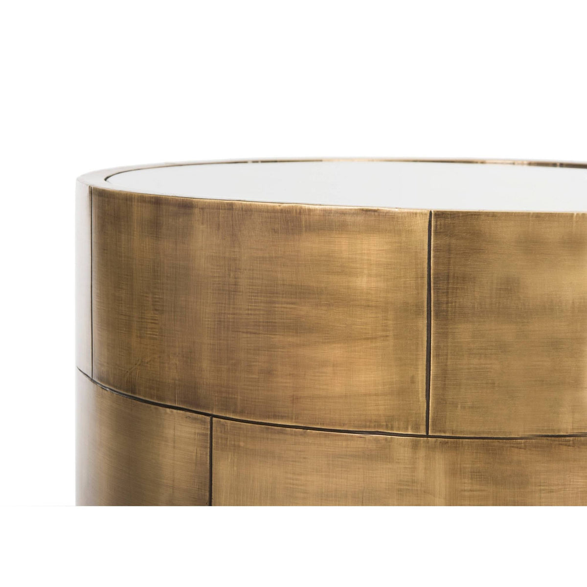Brass Round Side Table W5220