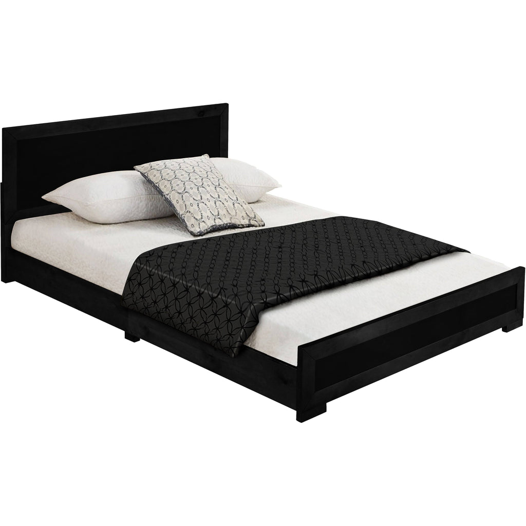 King Wooden Platform Bed M366