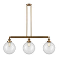 Brushed Brass 3 Light Island Light G617