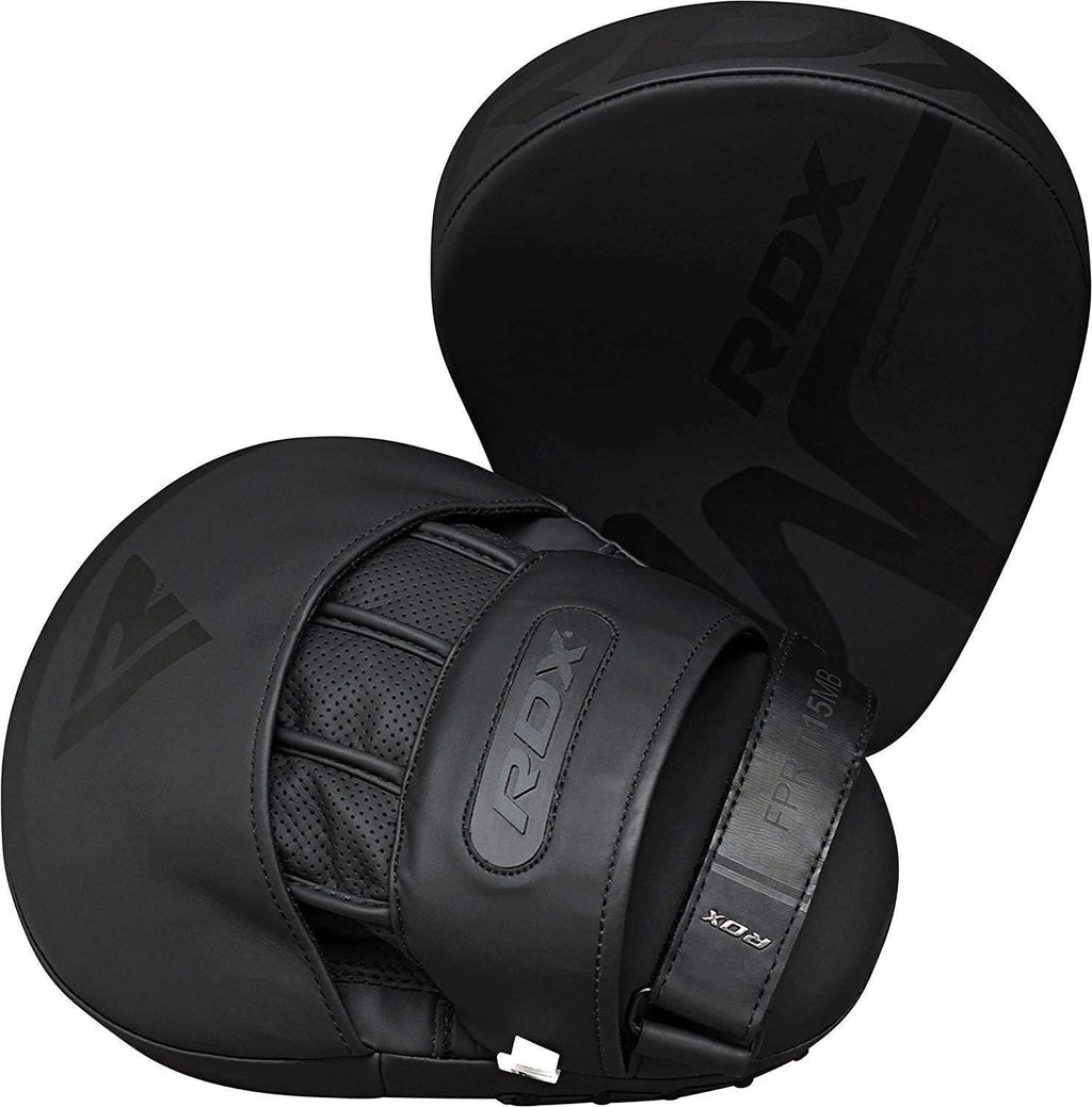 Black Leather Boxing Focus Mitts A960415