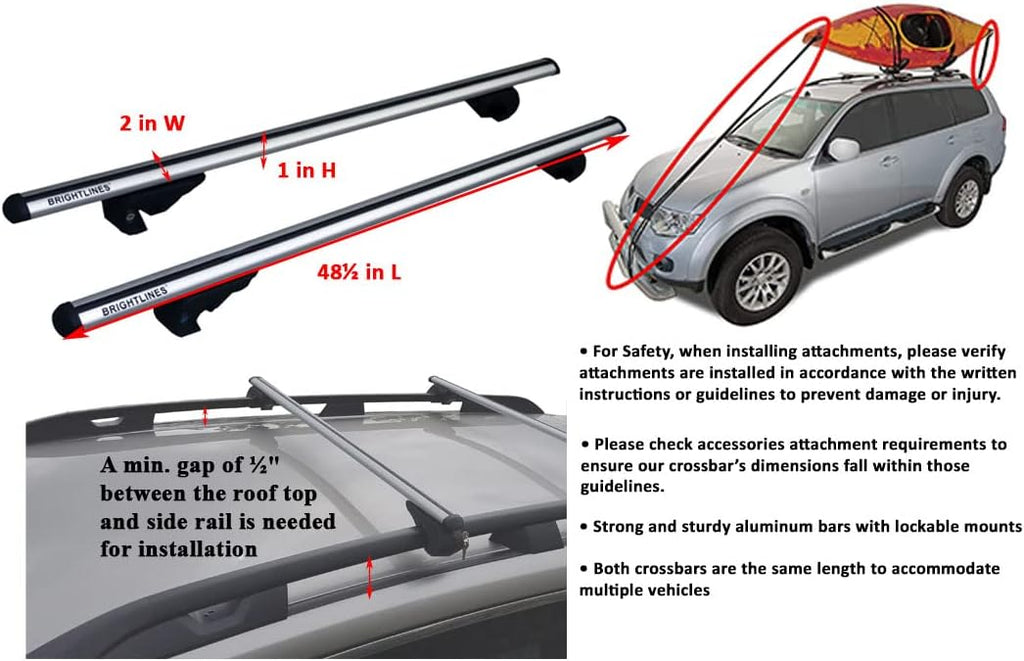 Cross Bars Roof Luggage Bars Roof Racks D268014