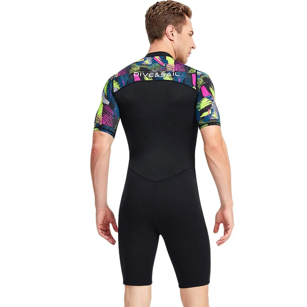 1.5mm Neoprene Shorty Wetsuit for Women K3772