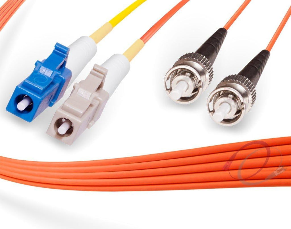 2M Fiber Optic LC to ST Mode Conditioning Patch Cable S2735