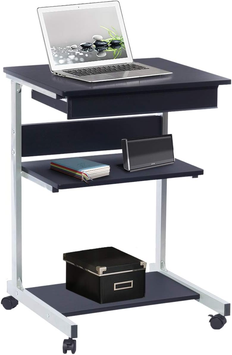 Graphite Metal Laptop Desk G6735