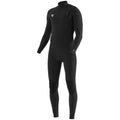 Black Neoprene Chest Zip Wetsuit Q197