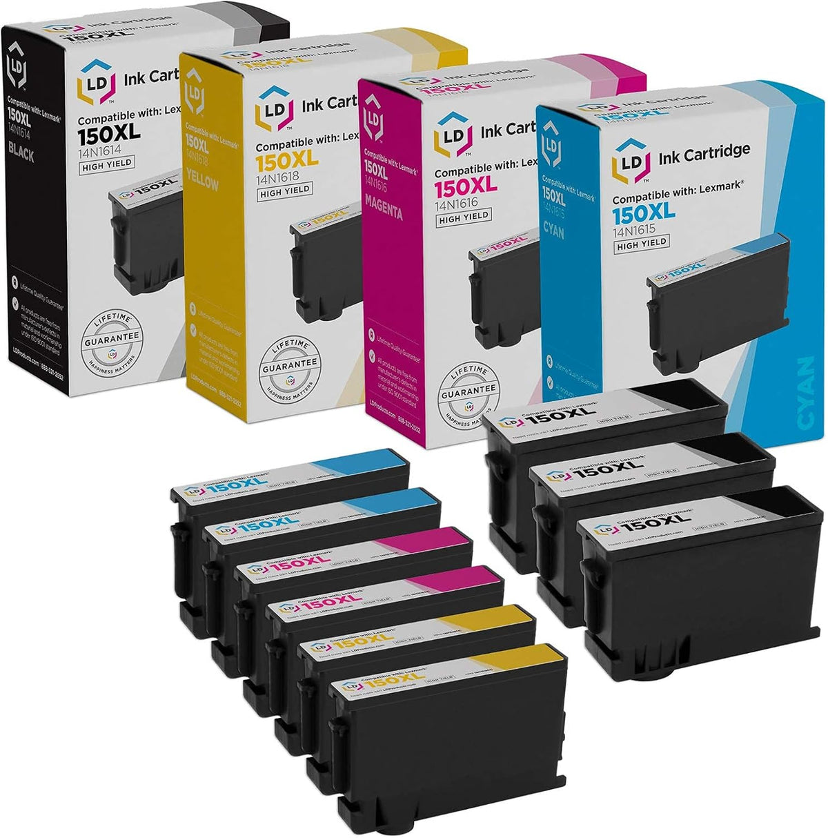 Compatible Ink Cartridge 9-Pack D281084