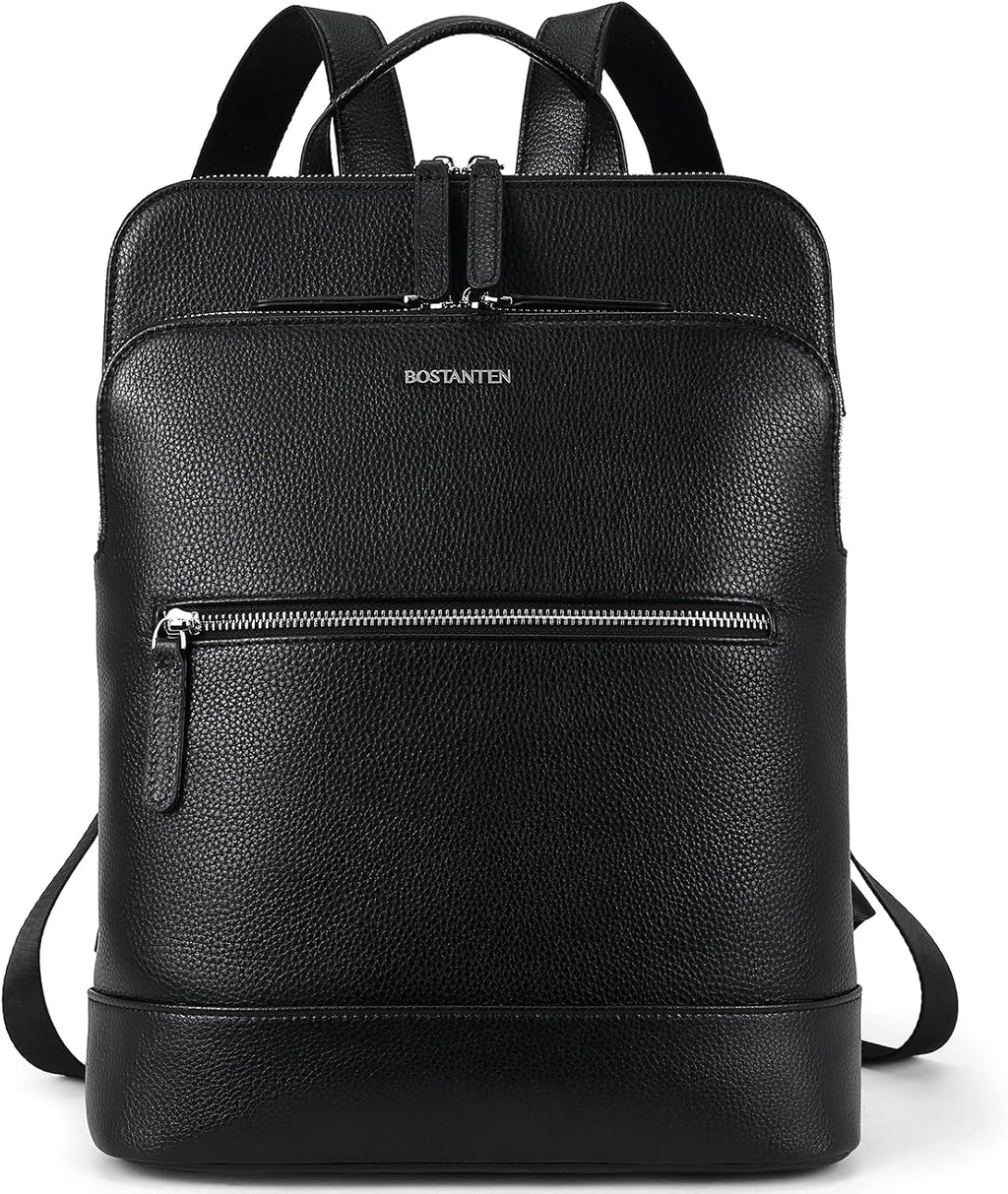 Genuine Leather Laptop Backpack Purse X57085
