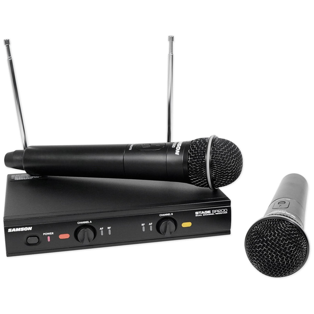 Dual-Channel Handheld VHF Wireless System M294