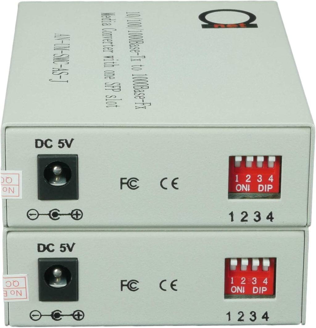 Single Mode LC WDM Single Fiber Bi-Di Gigabit Media Converter 20km to UTP Cat5e Cat6 10/100/1000 RJ-45 - 1 Pair Z608014