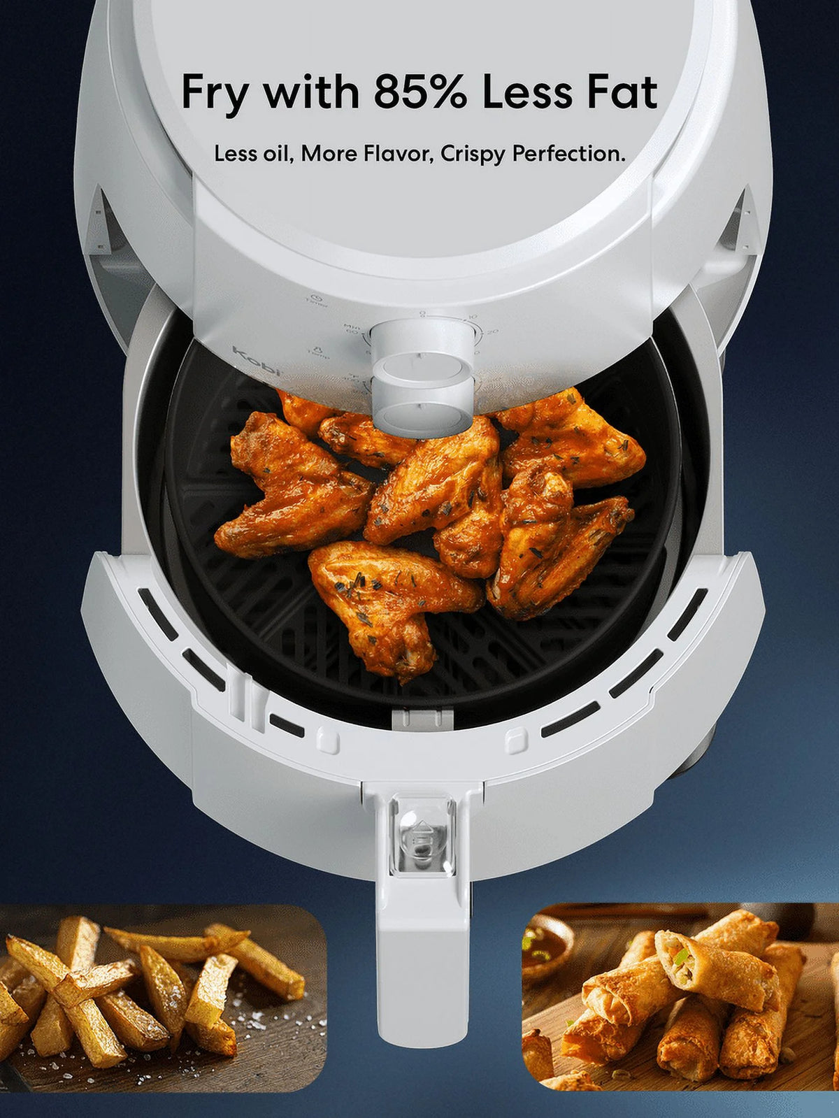 3.7-Quart 7-in-1 Air Fryer Toaster Oven Combo M995617