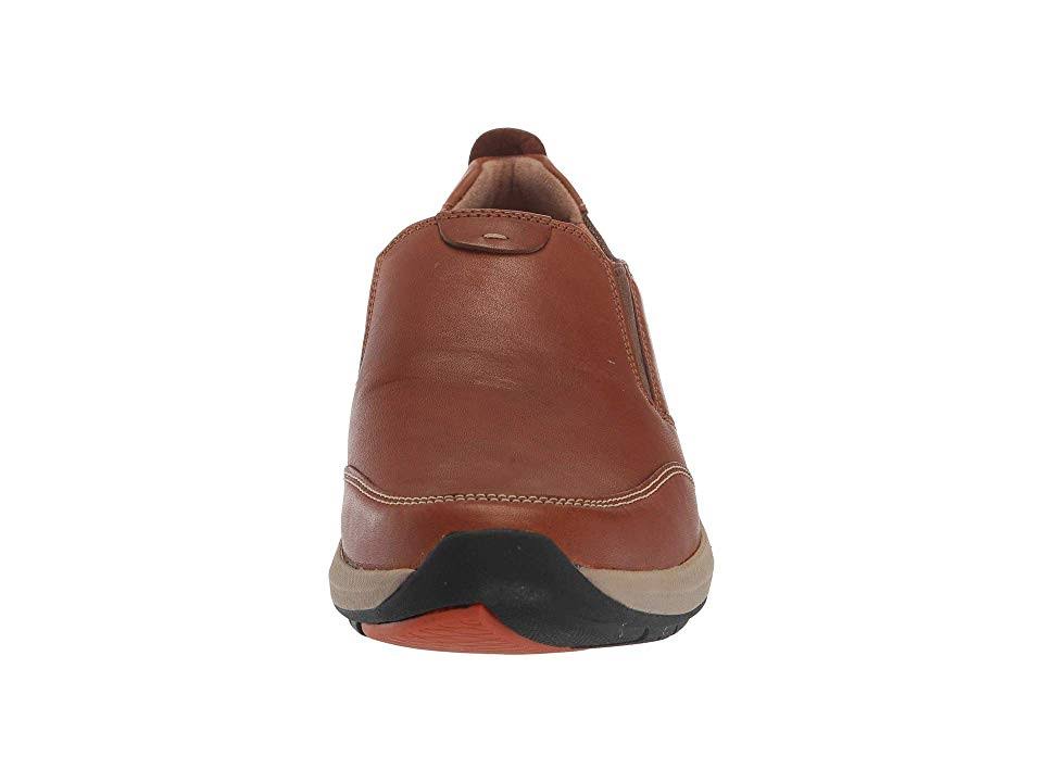 Dark Tan Leather Un Coast Walk Shoes Z864435
