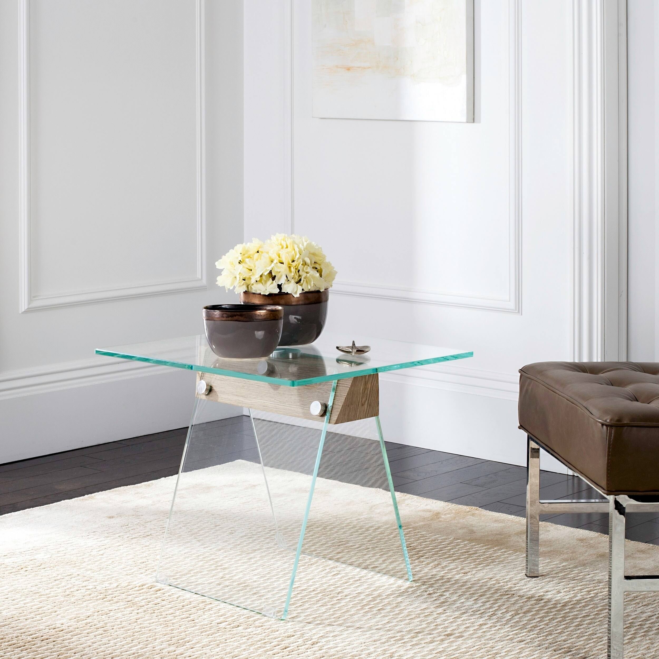 Glass Loft Accent Table U632893