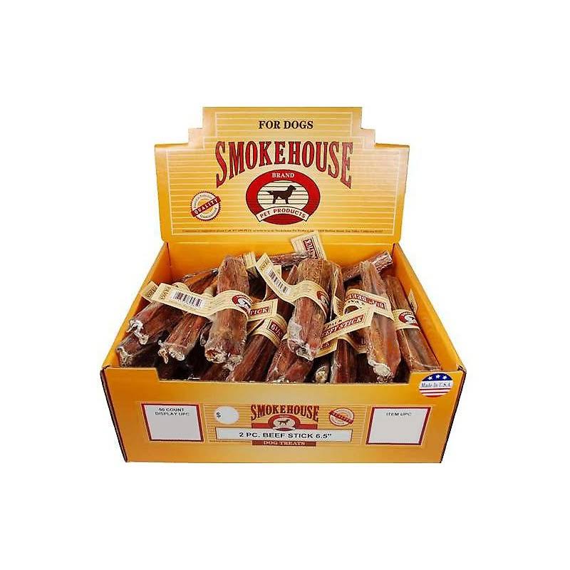 6.5x22 Steer Pizzle Dog Treats, 2 Pack, Case of 50 P3632