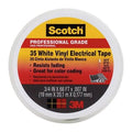 White 3M 35 Electrical Tape, 7 mil, 3/4x22 x 66& (Pack of 10) J3867