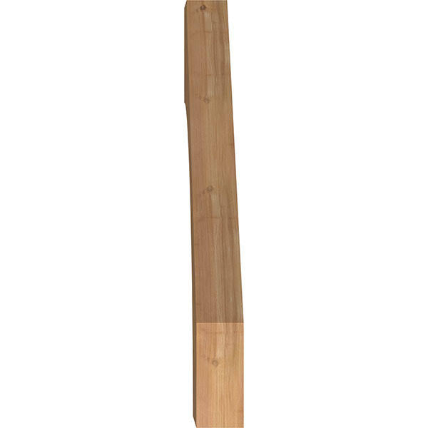 3 1/2x22W x 34x22D x 34x22H Western Red Cedar Smooth Brace S179038