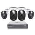 8 Channel 4 Camera Wired Security System 1080p HD DVR 1TB HDD Q195