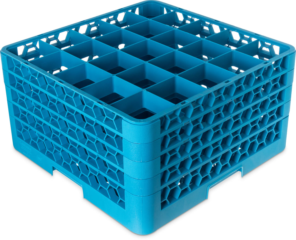 25 Compartment Glass Rack with 4 Extenders H94779