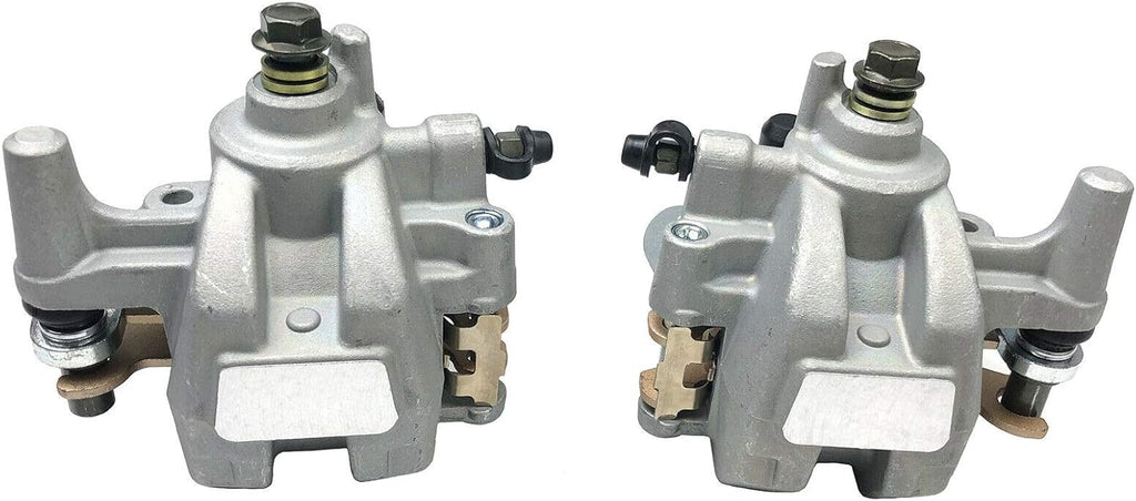 Front Left & Right Brake Caliper with Pads Pack of 2 D64530