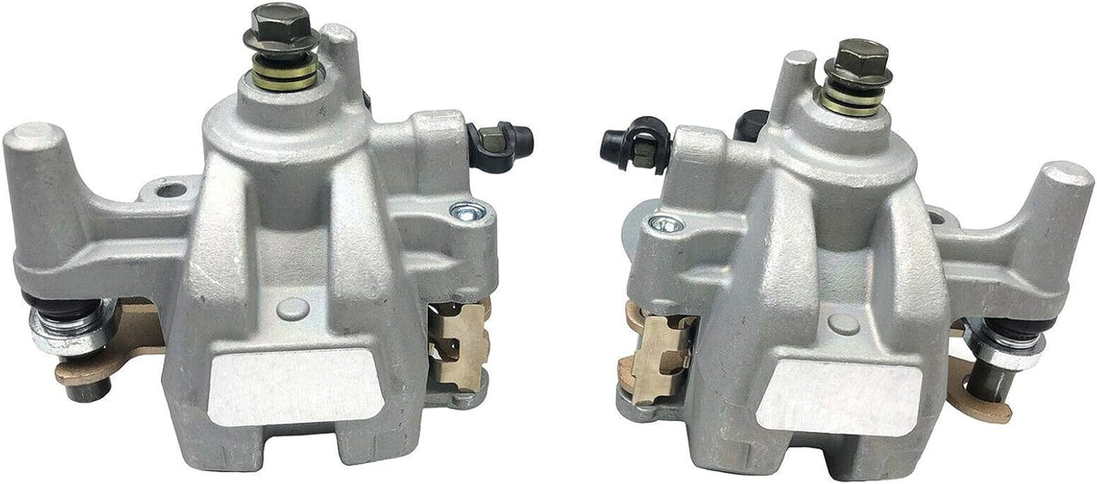 Front Left & Right Brake Caliper with Pads Pack of 2 D64530