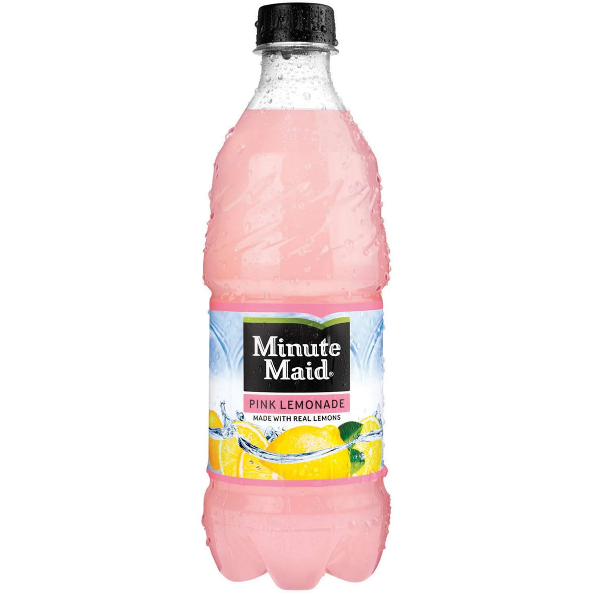 Lemonade and Pink Lemonade Juice Drink Variety Pack, 12 Units, 20oz Bottles J72745