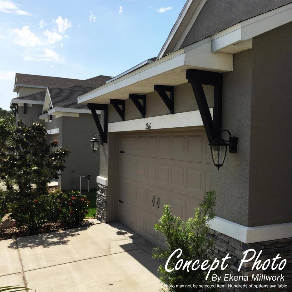 Traditional Block Smooth Bracket, Western Red Cedar I784615