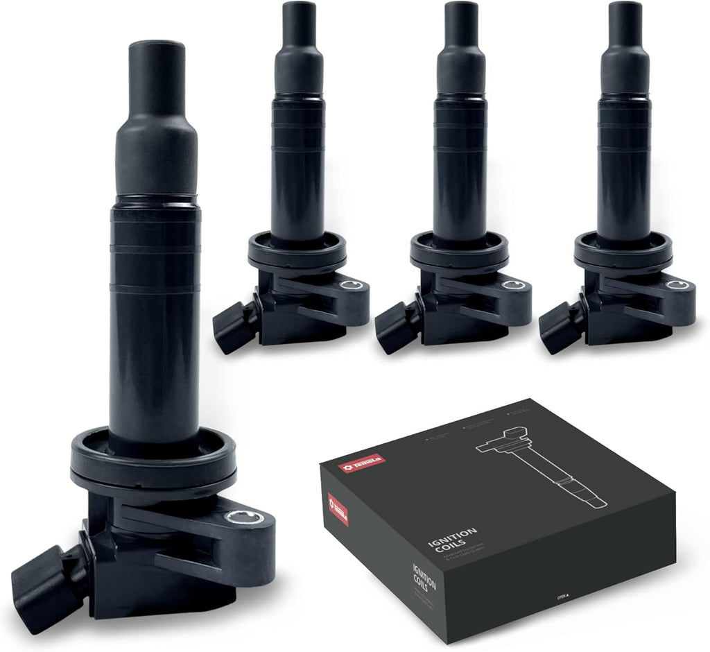 Set of 4 Ignition Coil for Toyota Celica Corolla Matrix MR2 1.8L L4, Chevrolet Prizm, Pontiac Vibe Y61818