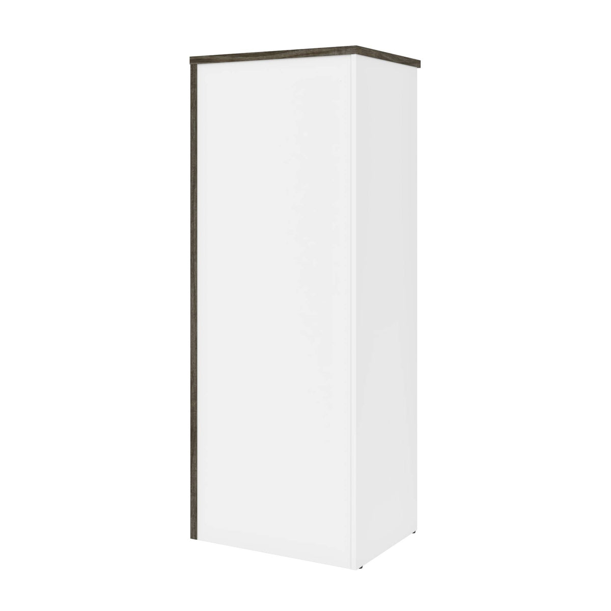 Walnut Grey White Bookcase H659521