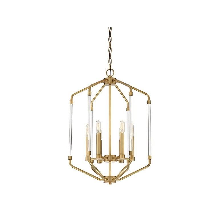 Warm Brass 3 Light Foyer P36051