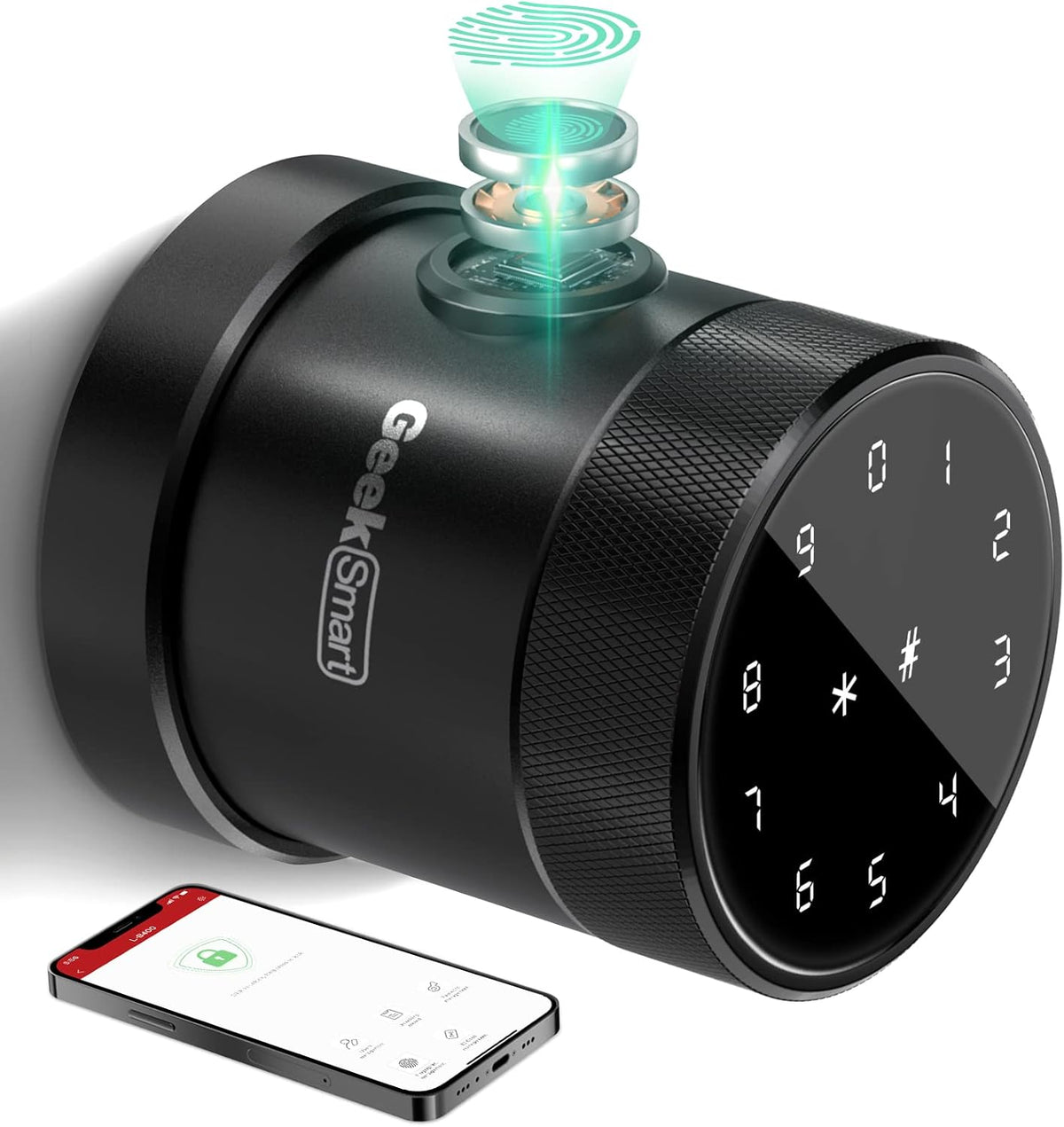 Sliver Smart Door Lock V5534