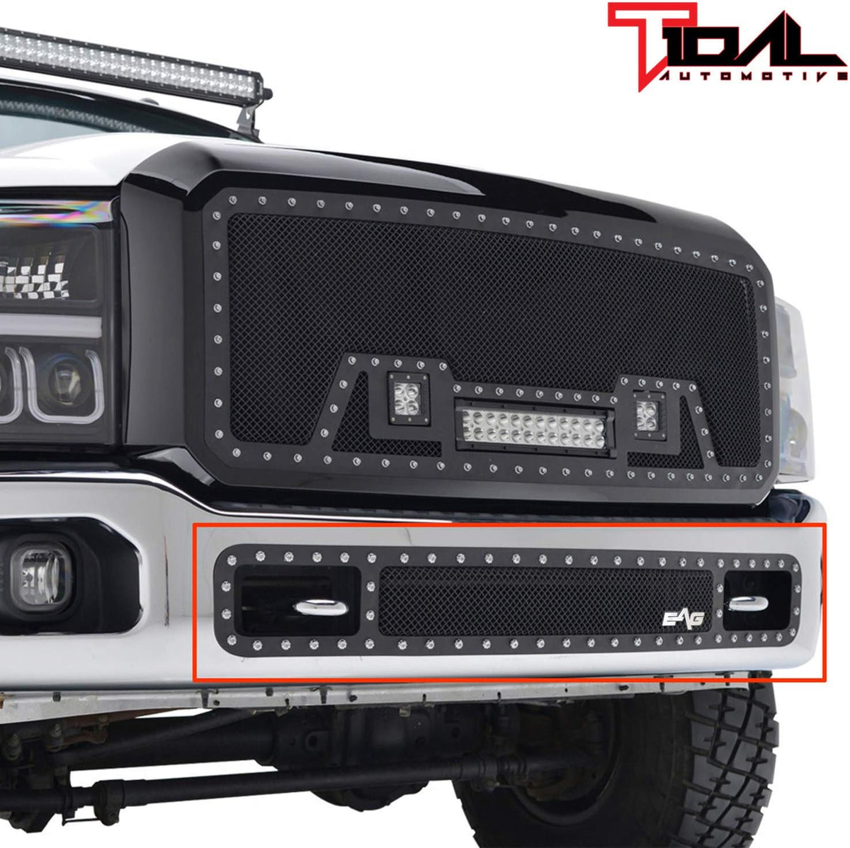 Black Stainless Steel Mesh Grille S67292