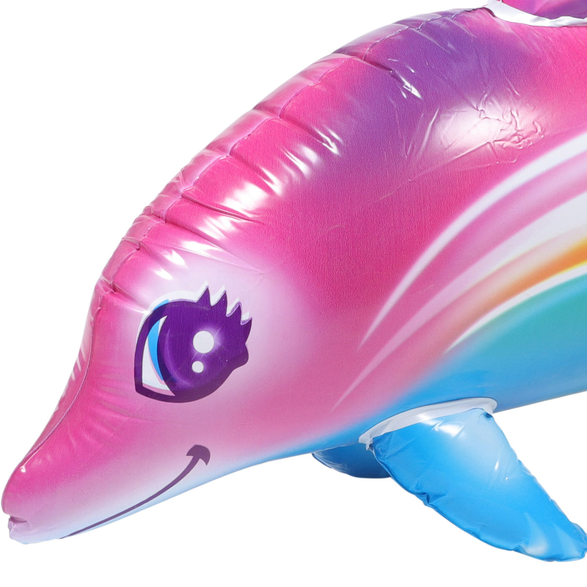 2 Pcs Inflatable Dolphin Pool Toys Pvc L369
