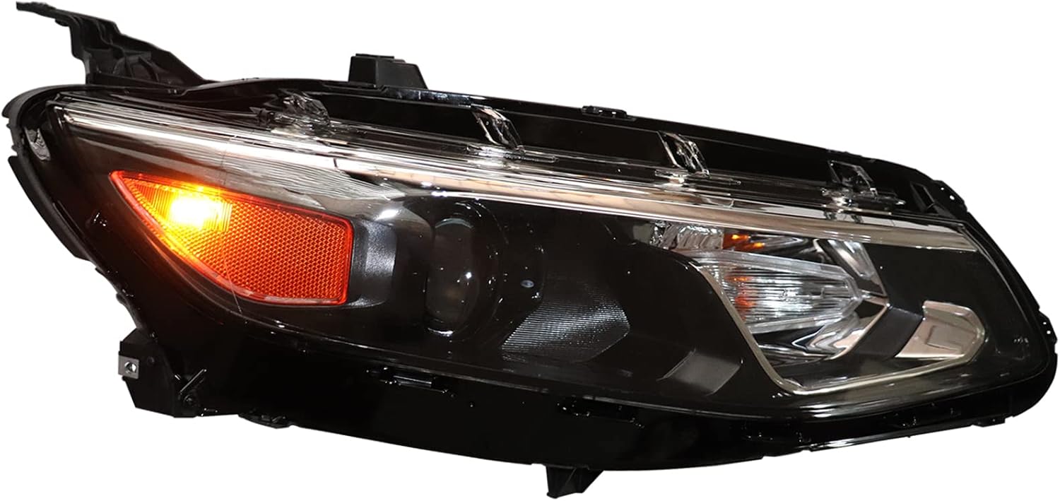 Halogen Headlights Assembly for 2016 2017 2018 Chevrolet Malibu, Passenger Side L34017