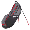 Black/Grey/Scarlet 14 Stand Bag N538