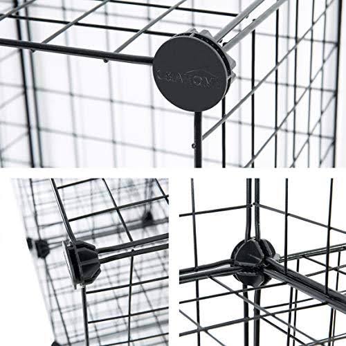 12-Cube Metal Wire Storage Organizer Q4584